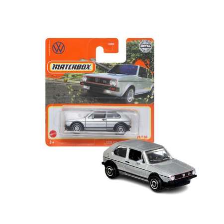 Автомобиль Matchbox Volkswagen 1976 Volkswagen Golf MK1 серебряный
