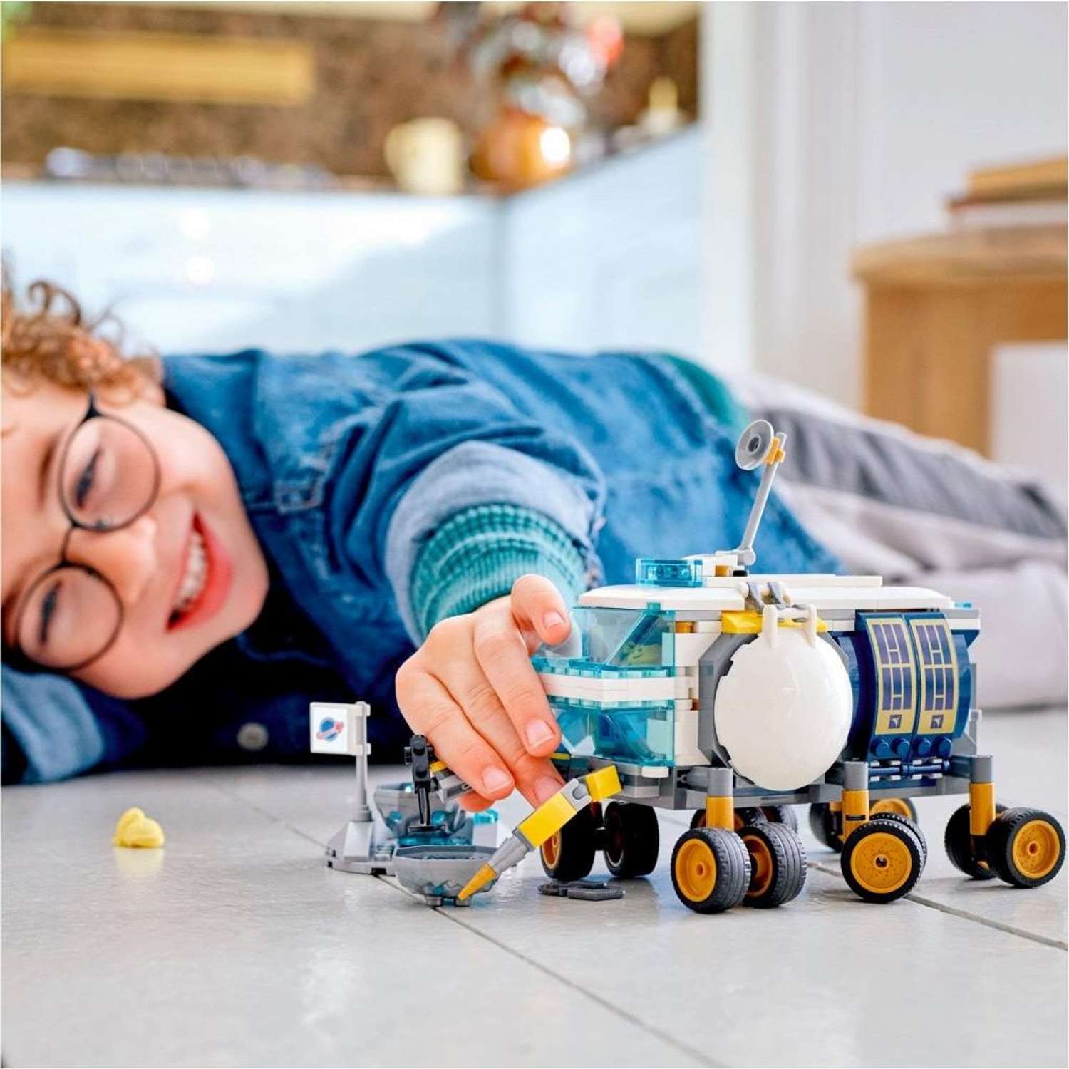 Конструктор LEGO City Space Луноход блочный - фото 10