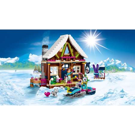 Конструктор LEGO Friends Горнолыжный курорт: шале блочный