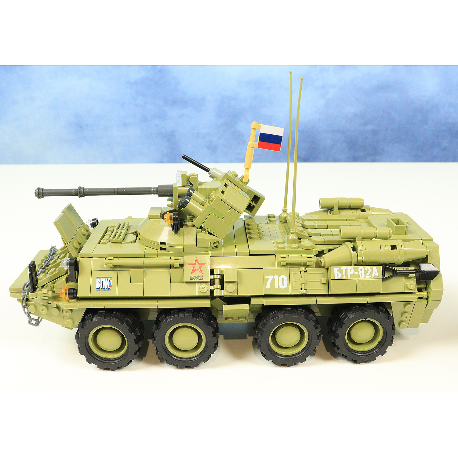 Конструктор Армия России БТР-82А 810 дет. - фото 9