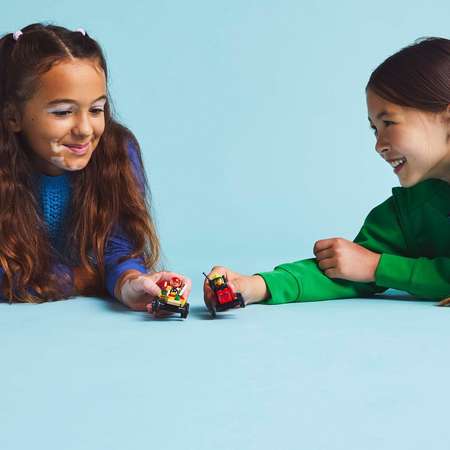 Конструктор LEGO City Пицца против Пожарной машины блочный