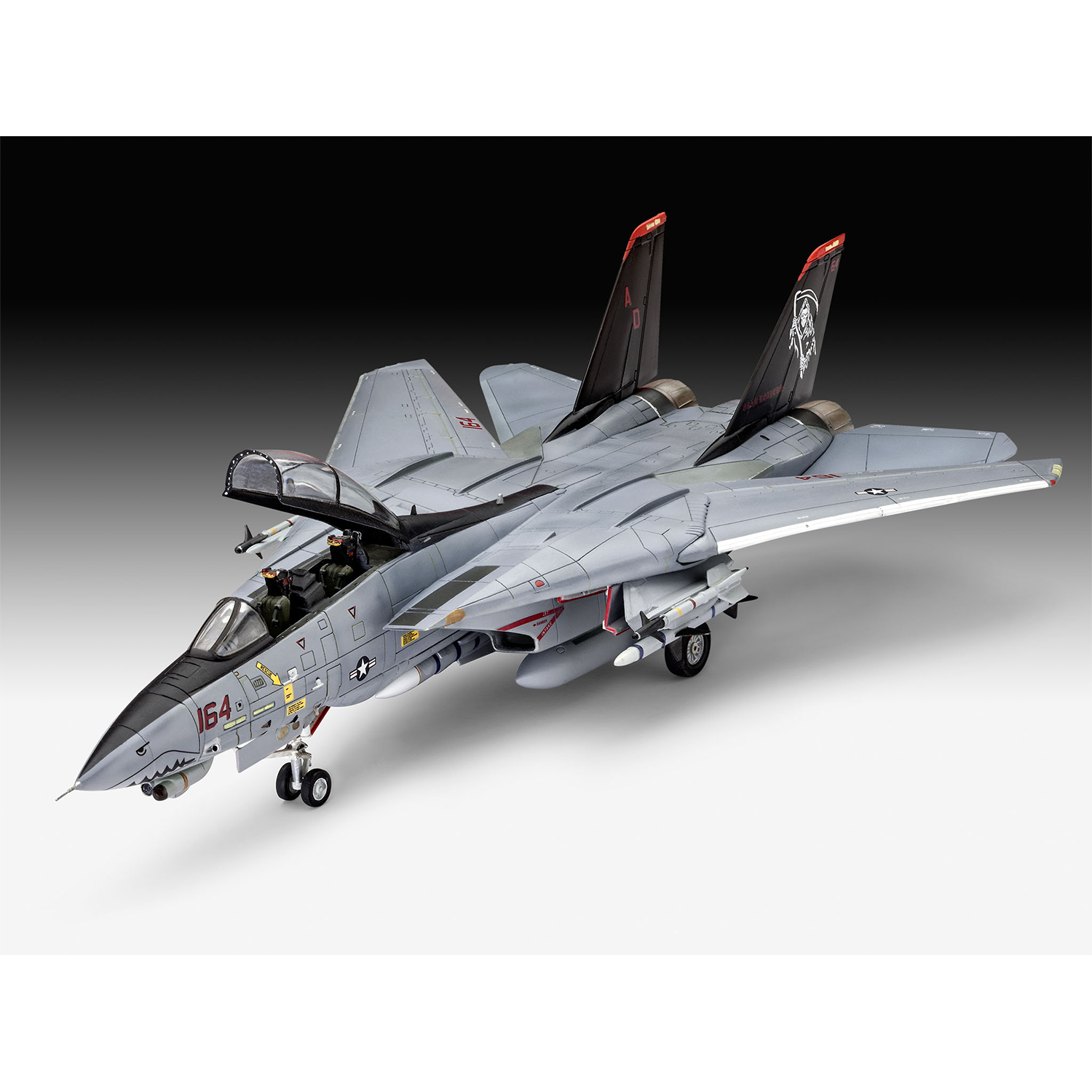 Сборная модель Revell Палубный истребитель Грумман F-14D Super Tomcat 03960 - фото 2