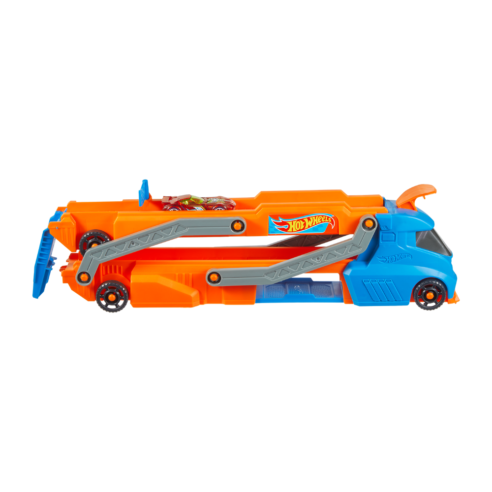 Игровой набор Hot Wheels Speed Track Transporter HYT83 HYT83 - фото 4