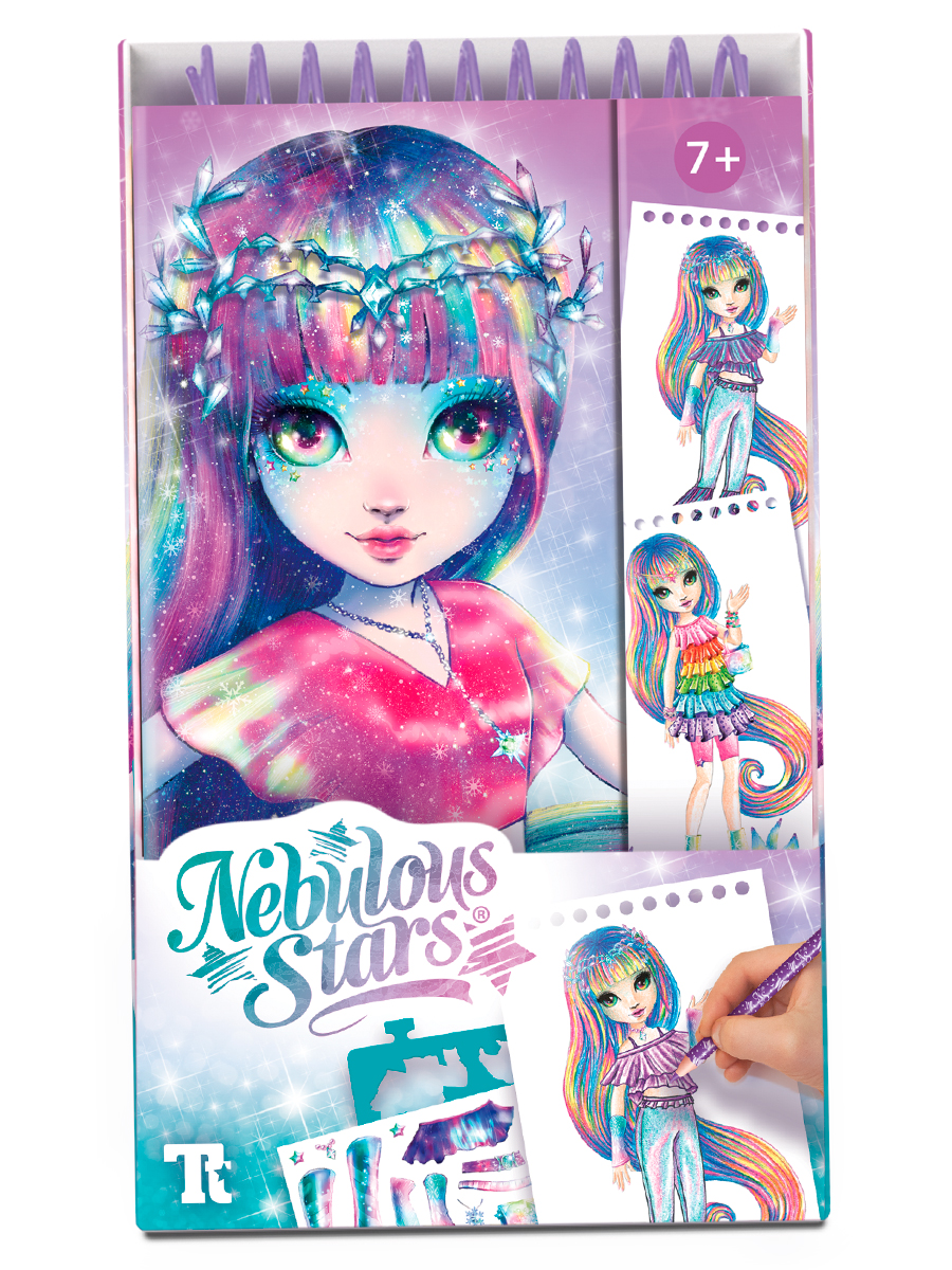 Набор для творчества Nebulous Stars дизайнерский скетчбук, серия Isadora, 11450_NSDA - фото 10