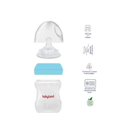 Бутылочка Baby Land Natural 125 мл