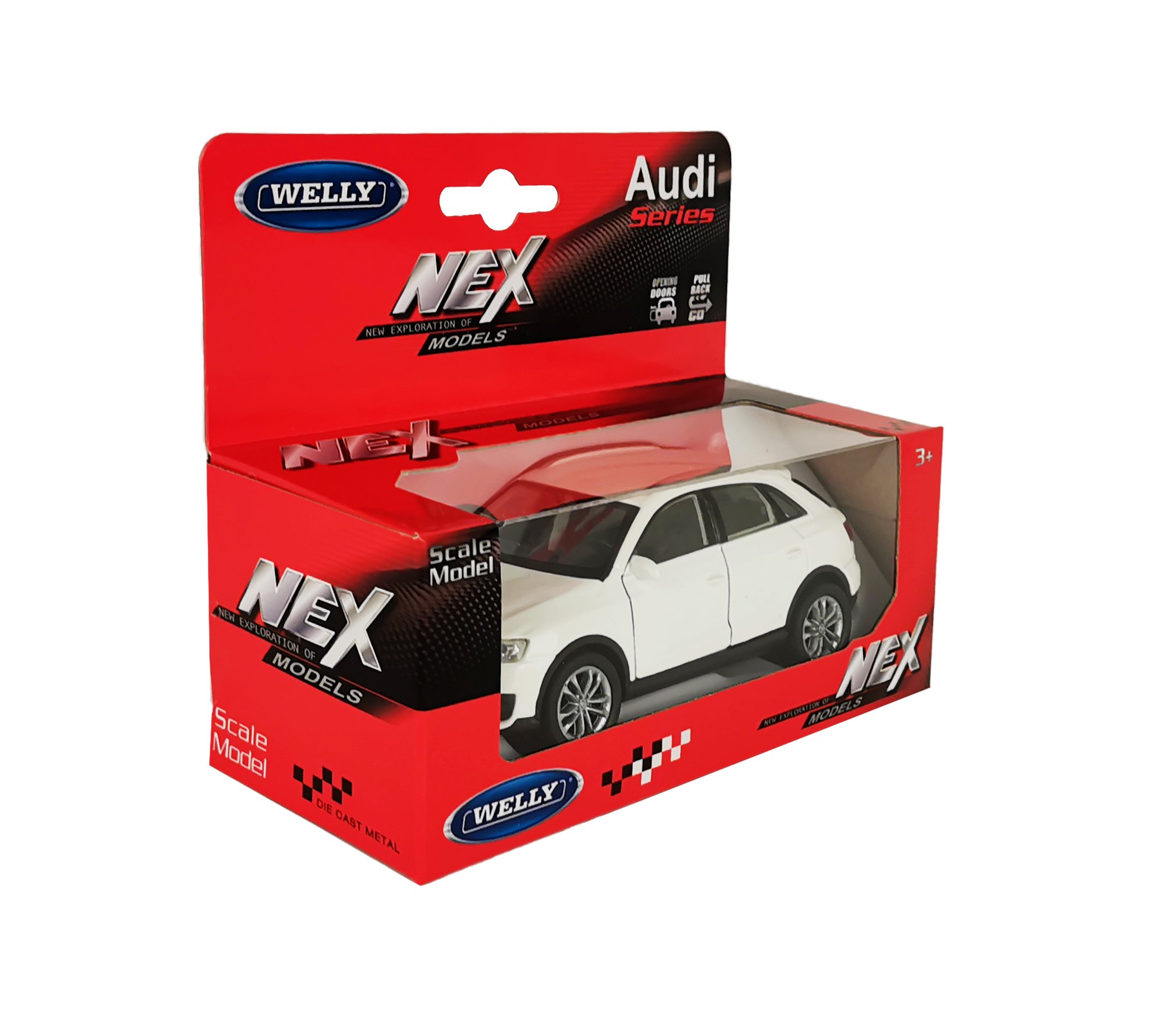 Автомобиль Welly Audi в ассортименте 43666W - фото 21
