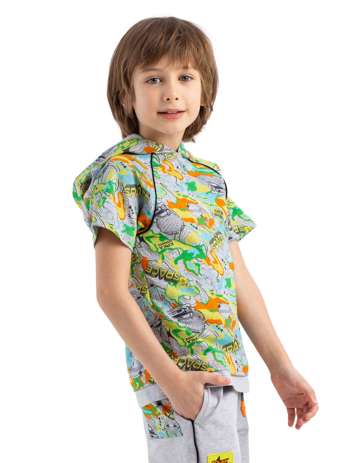 Футболка с капюшоном Kapika LKBCT05-90 - фото 5