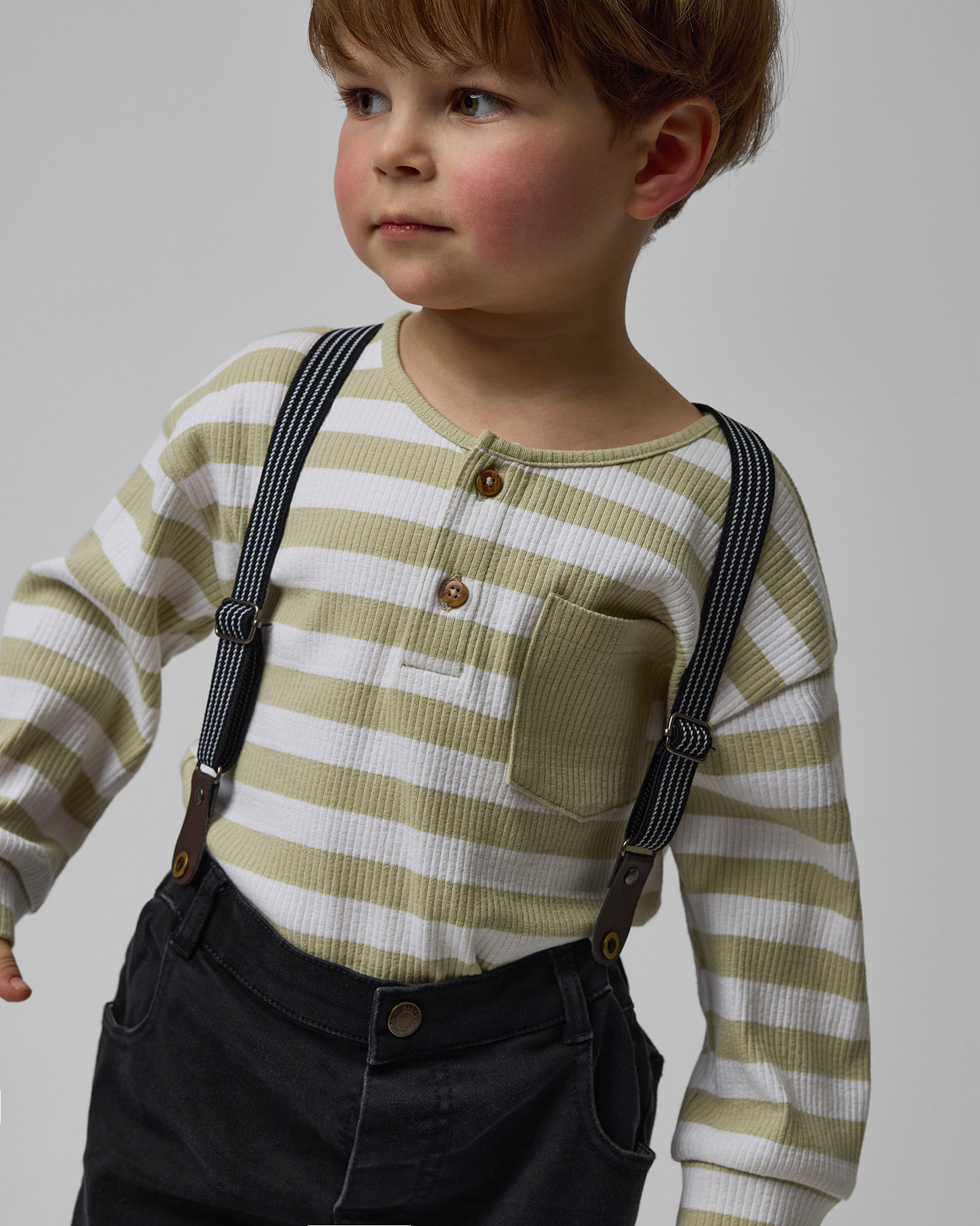 Джинсы Baby Go на бретелях S25BG4-BTO-12ib-DG - фото 6