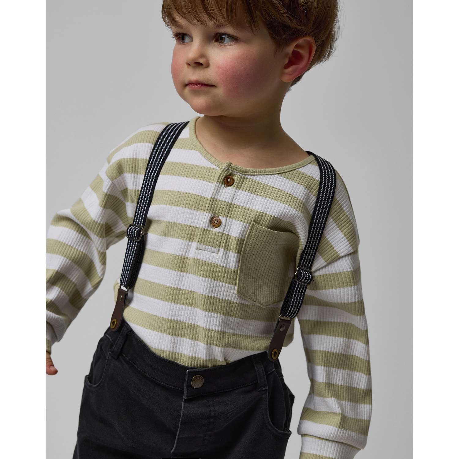 Джинсы Baby Go на бретелях S25BG4-BTO-12ib-DG - фото 6