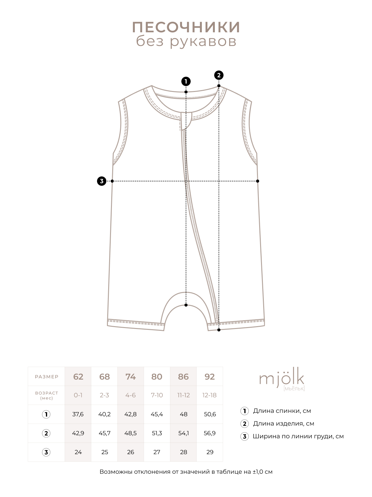 Песочники Mjolk 962280 - фото 4
