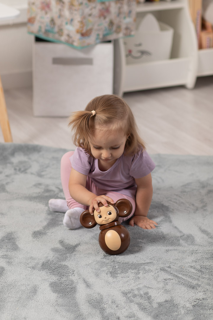 Игрушка Стеллар неваляшка Неваляшка Чебурашка - фото 11