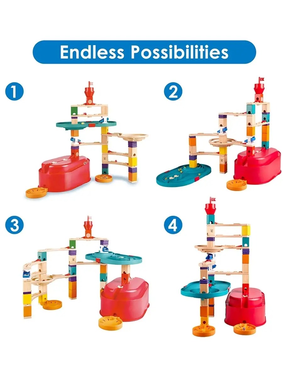 Конструктор Hape Трек 28 дет. - фото 9