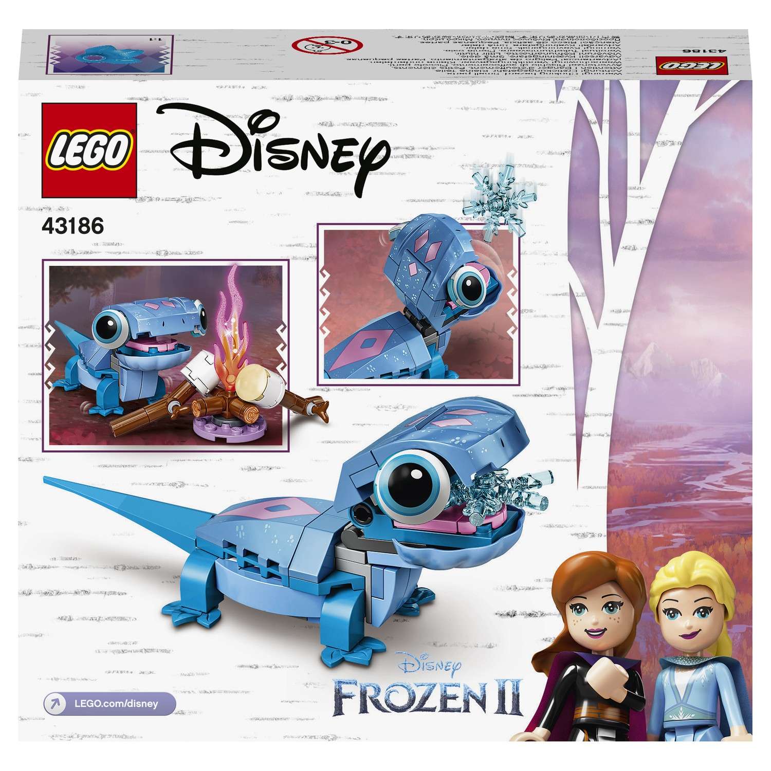 Конструктор LEGO Disney Princess Саламандра Бруни блочный - фото 3