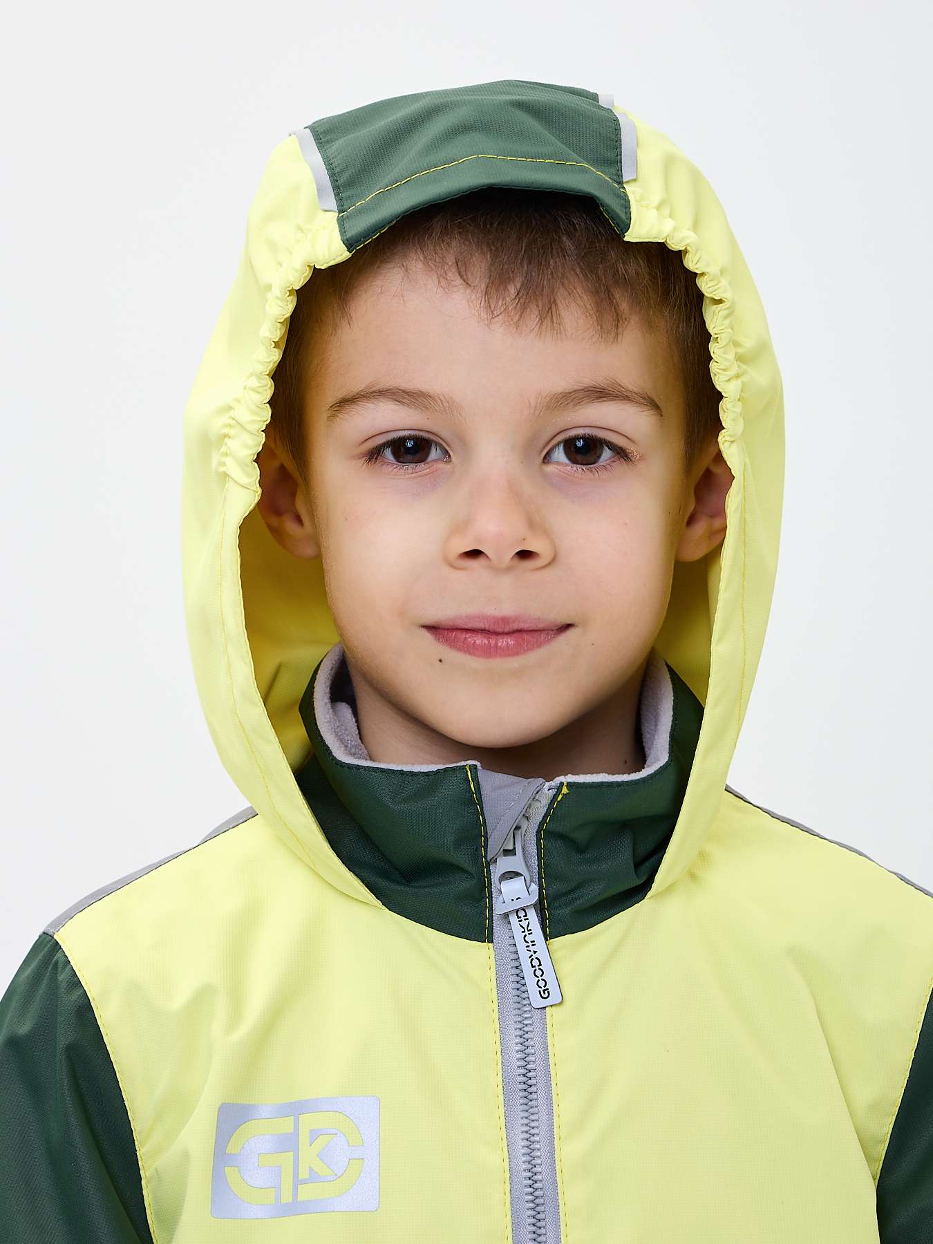 Ветровка GooDvinKids В10021-02/желтыймикс - фото 5