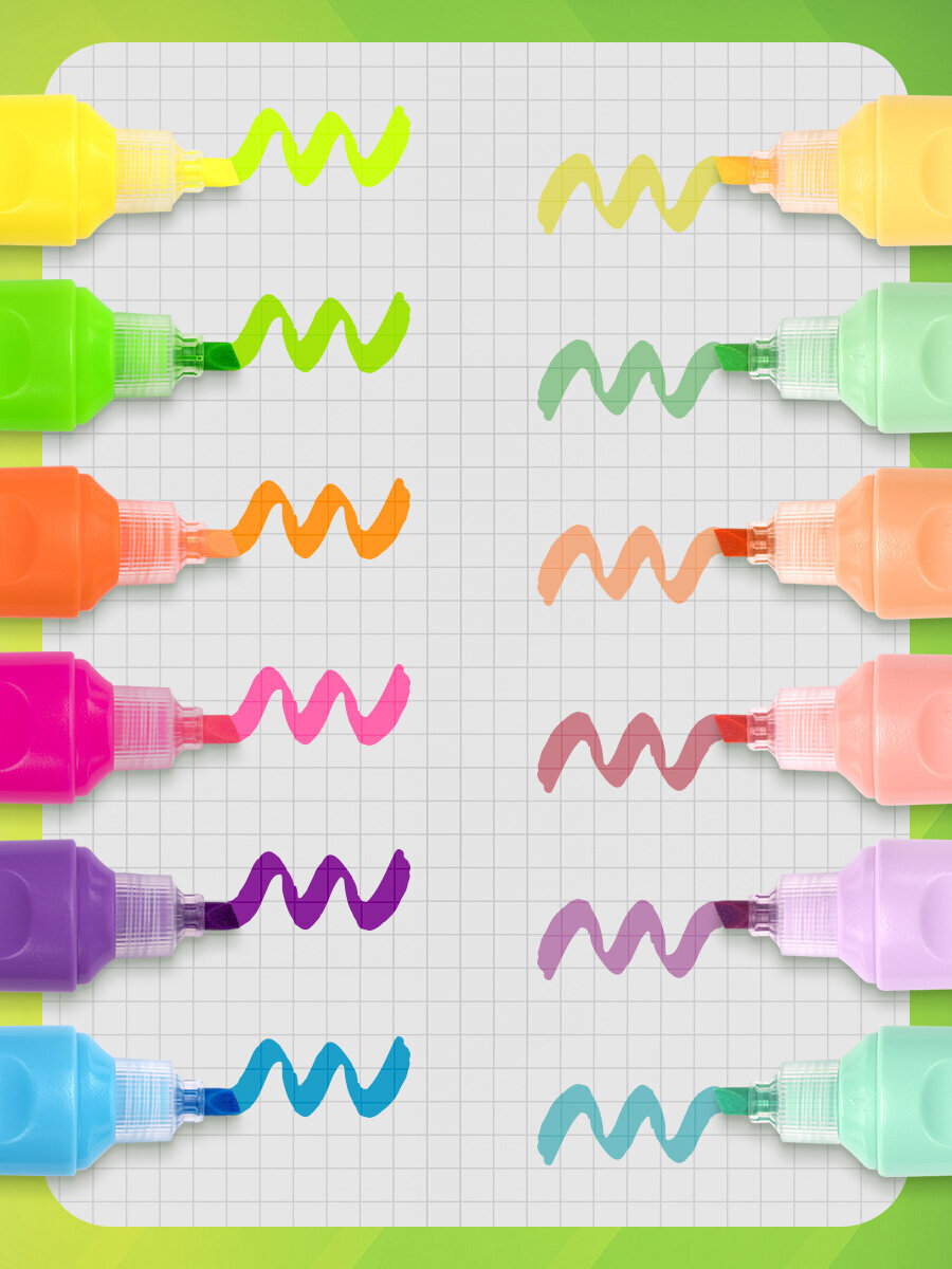 Текстовыделители Staff 12 шт. - фото 4