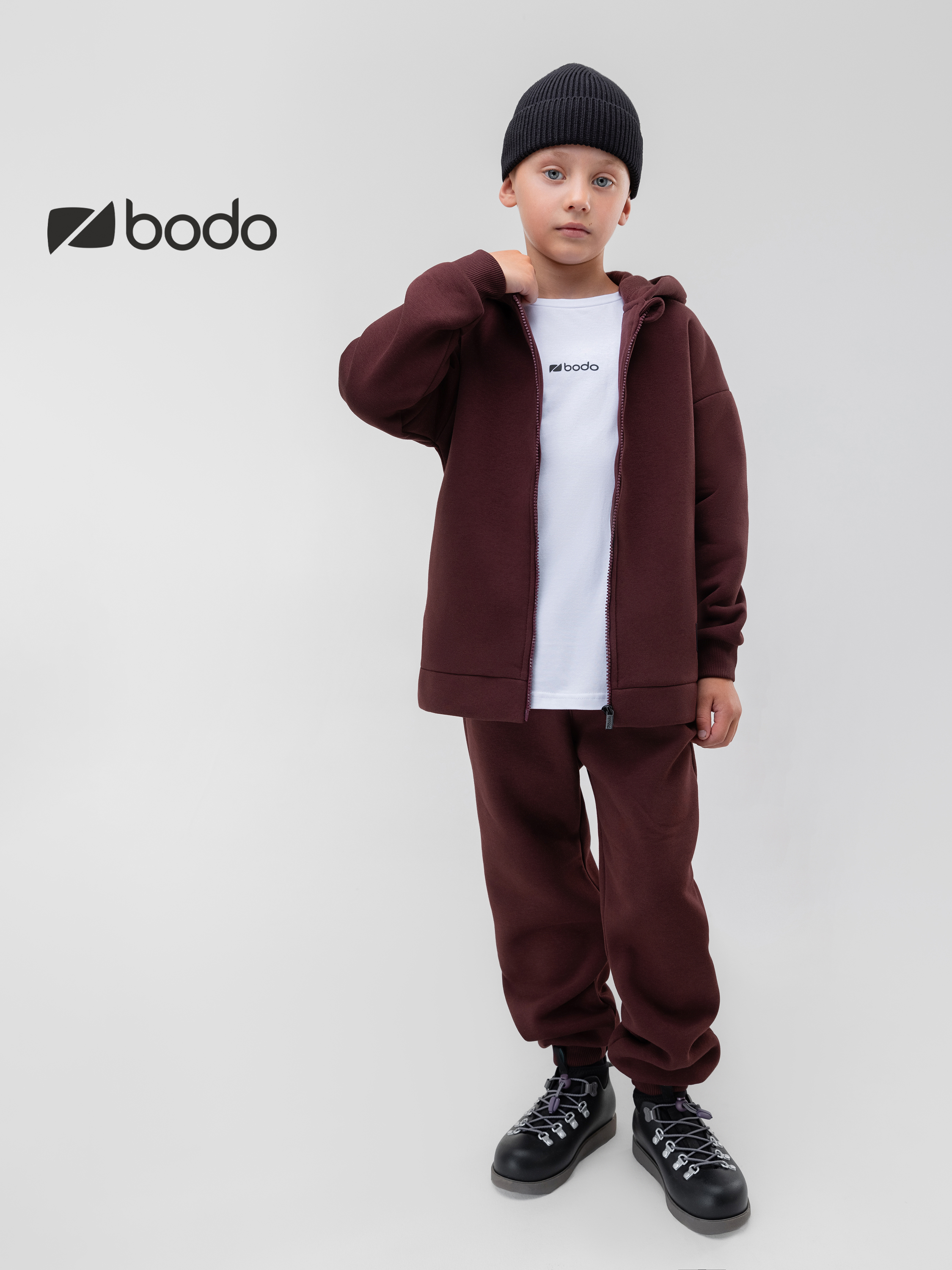 Костюм спортивный Bodo 11-420МU_темно-коричневый - фото 3