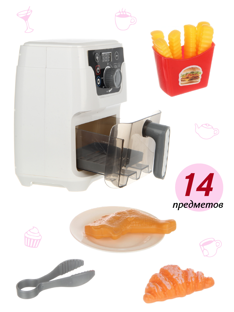 Игрушка Veld Co аэрогриль, мультиварка 14 предм. - фото 4