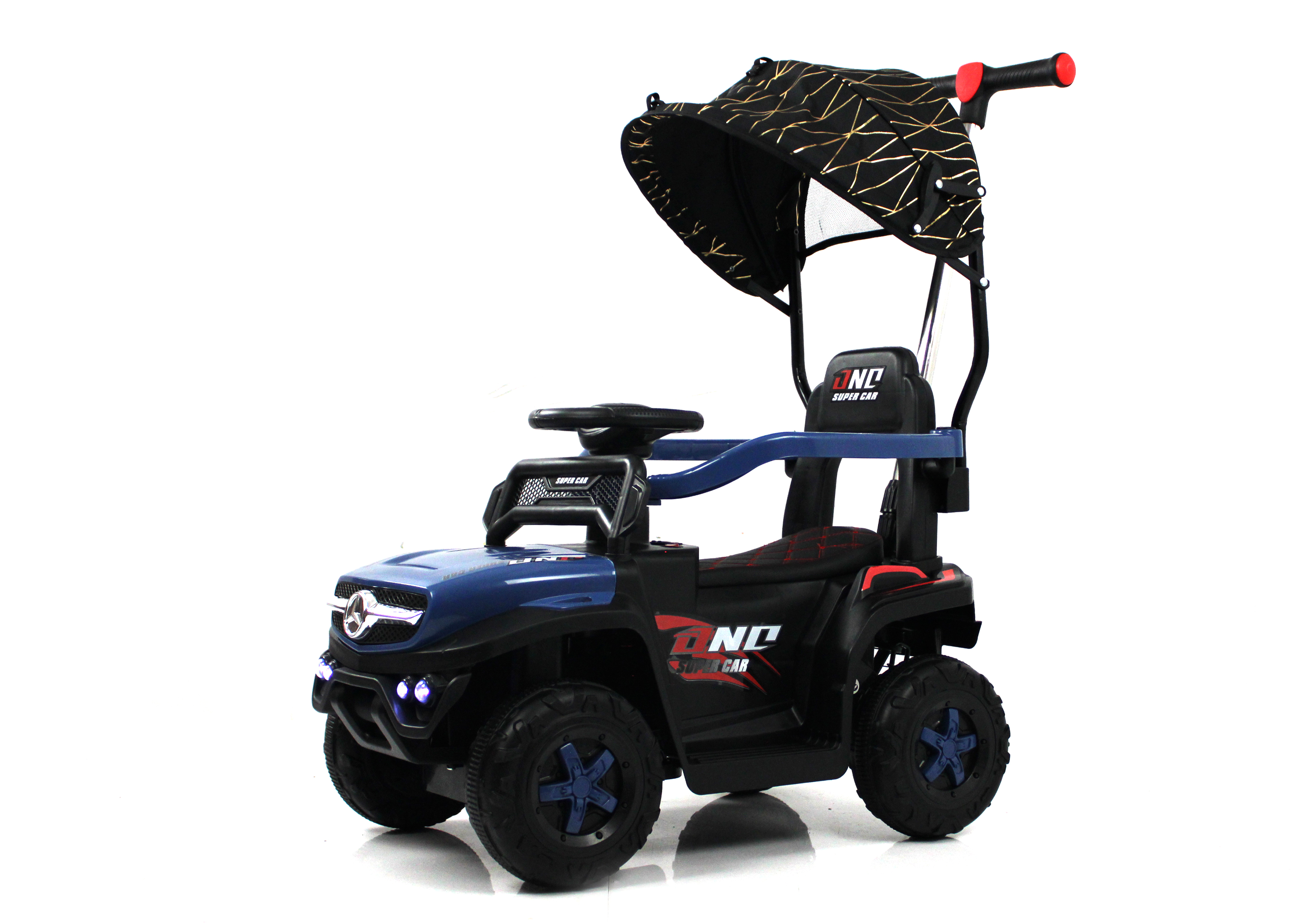 Электромобиль RIVERTOYS G005GG-BLUE С пультом ДУ - фото 3