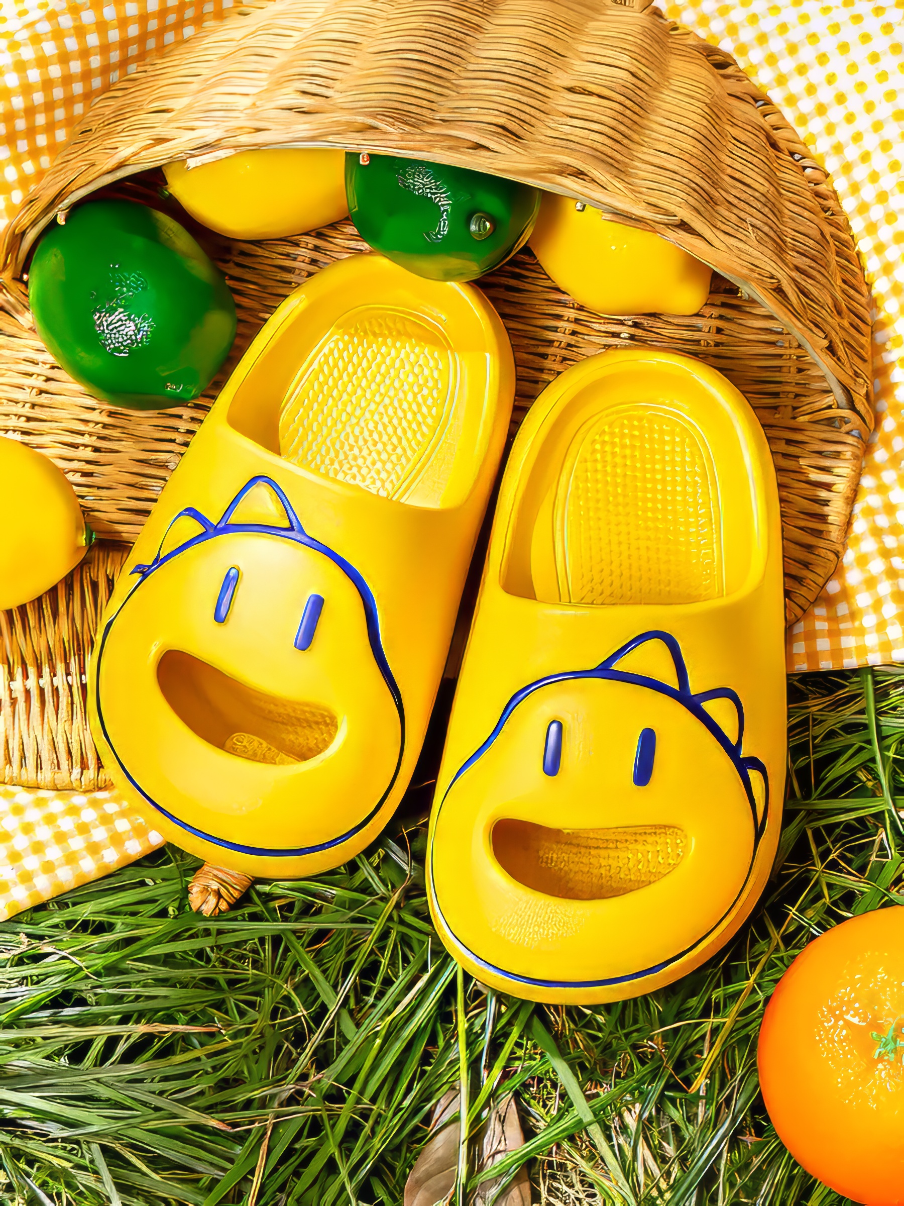 Шлепанцы Cheerful Mario CHM-CC-1204/4-yellow - фото 10