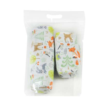 Подушка для боковой поддержки Amarobaby Nature Anatomy Зверята с лузгой гречихи AMARO-40NA-Z