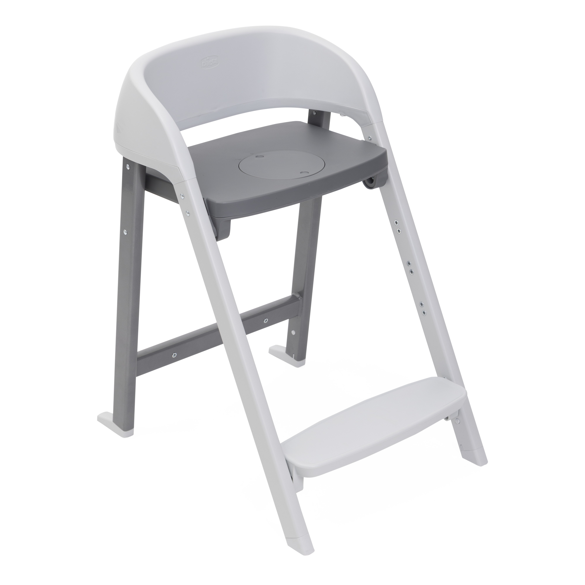 Стульчик для кормления Chicco серый - фото 4