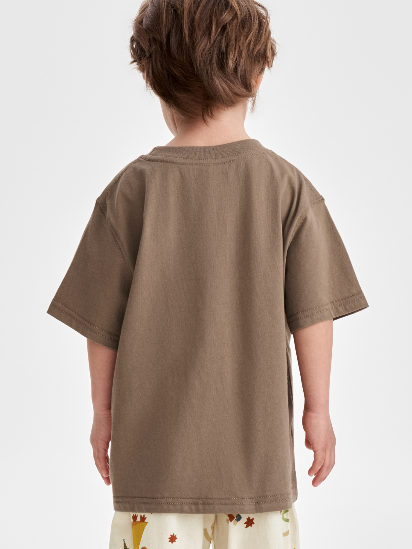 Футболка Happy Baby 88297-0_light brown (domino) - фото 2