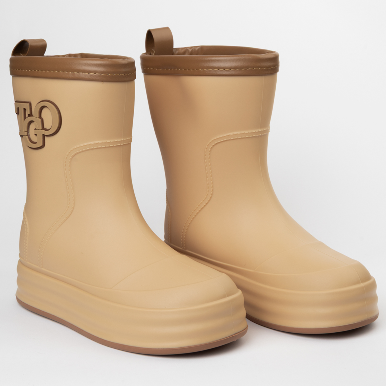 Резиновые сапоги TikkaGo 7B02_2025-05_beige-brown - фото 8