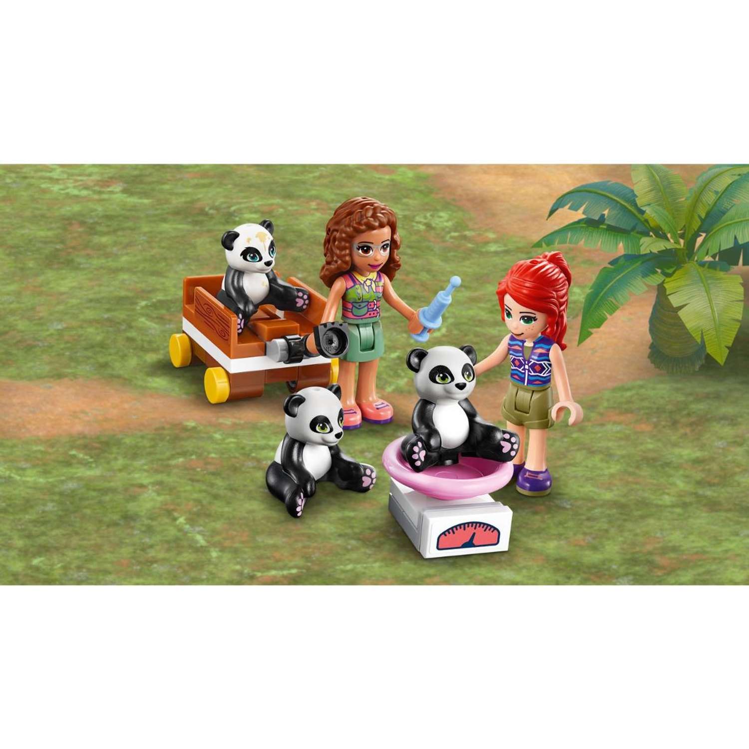 Конструктор LEGO Friends Домик для панд на дереве блочный - фото 12