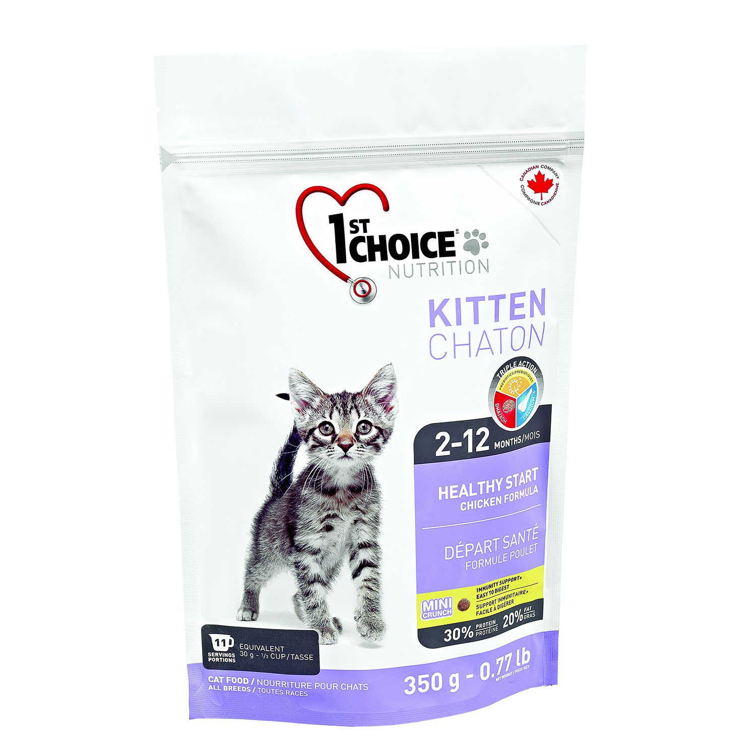 Корм для котят 1st Choice 350г Здоровый старт цыпленок - фото 1