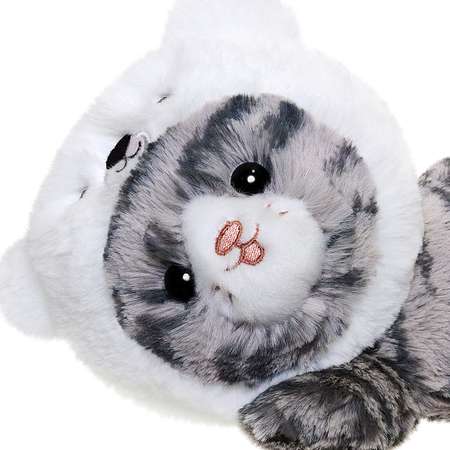 Игрушка мягкая Aurora Sleepy Babies Серый котёнок 240016B