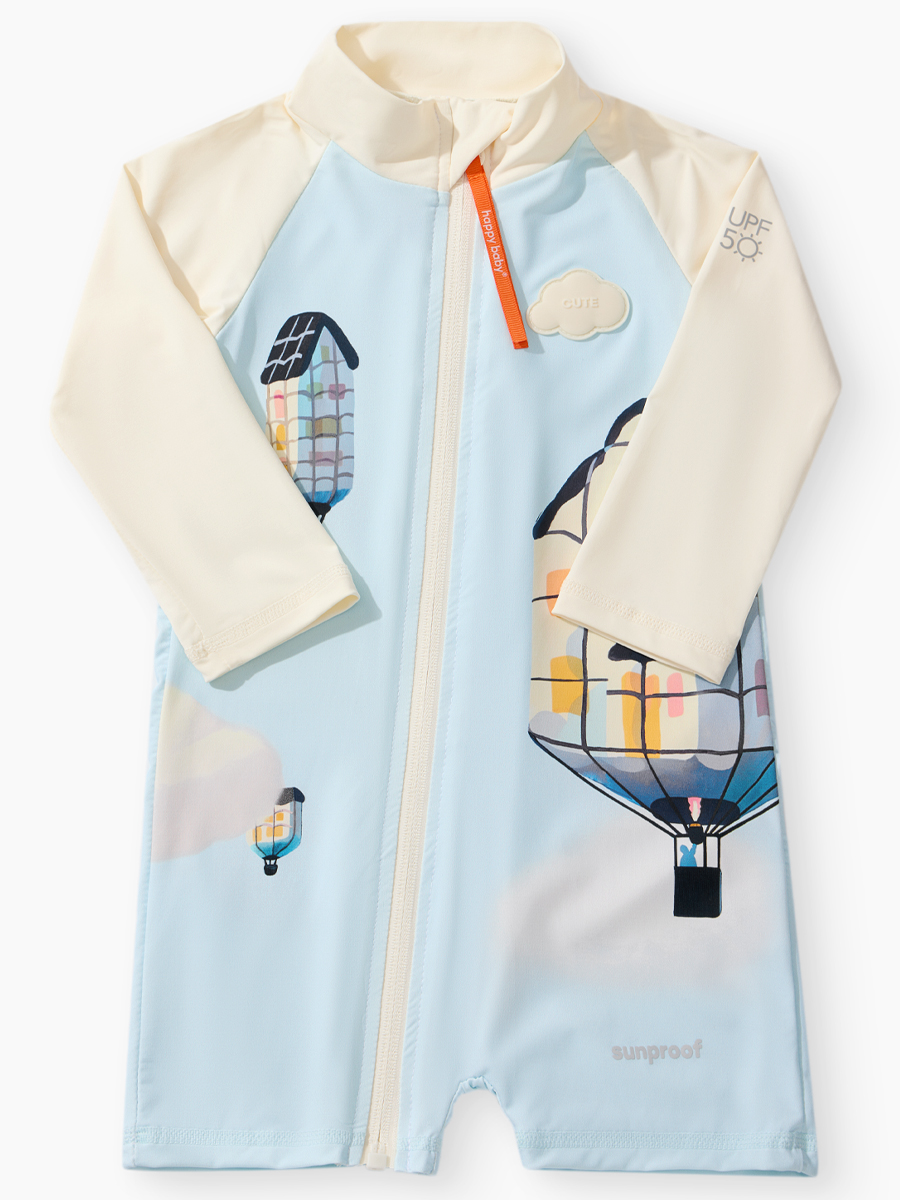 Костюм купальный Happy Baby 50654-0_light blue (air house) - фото 4
