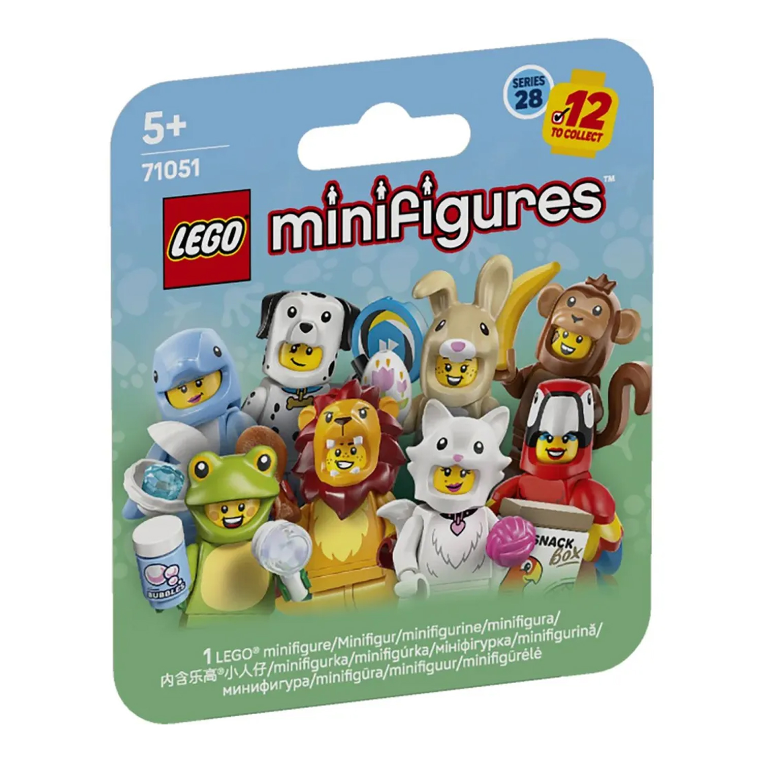 Конструктор LEGO Minifigures Серия 28: Животные 9 дет. - фото 2