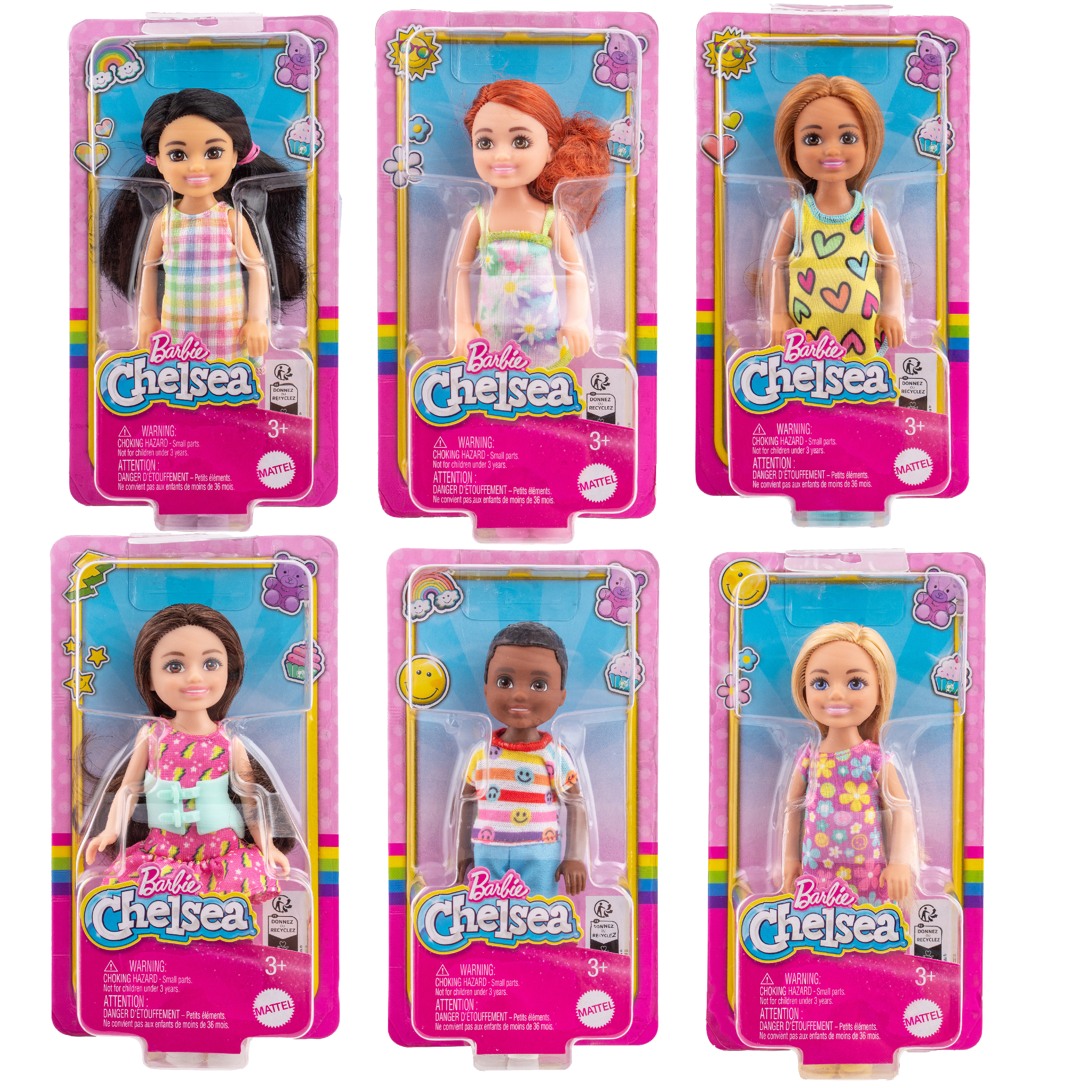 Кукла модельная Mattel Barbie Челси сарафан в цветы DWJ33(HNY56) - фото 7