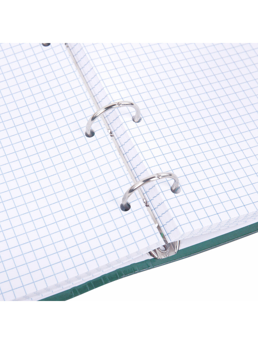 Тетрадь со сменным блоком Brauberg клетка 120 лист. - фото 9