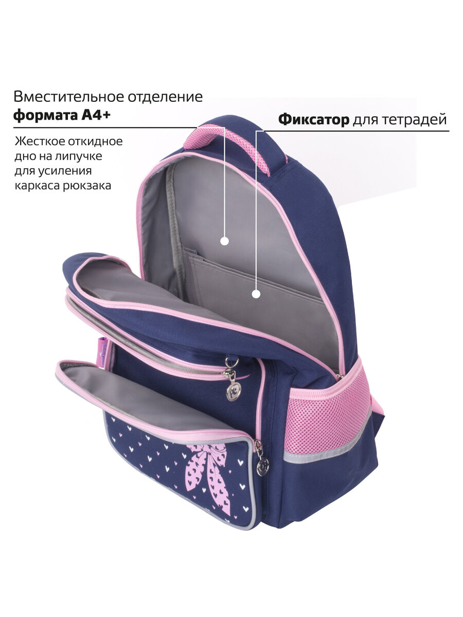 Рюкзак Юнландия Pink bow - фото 7
