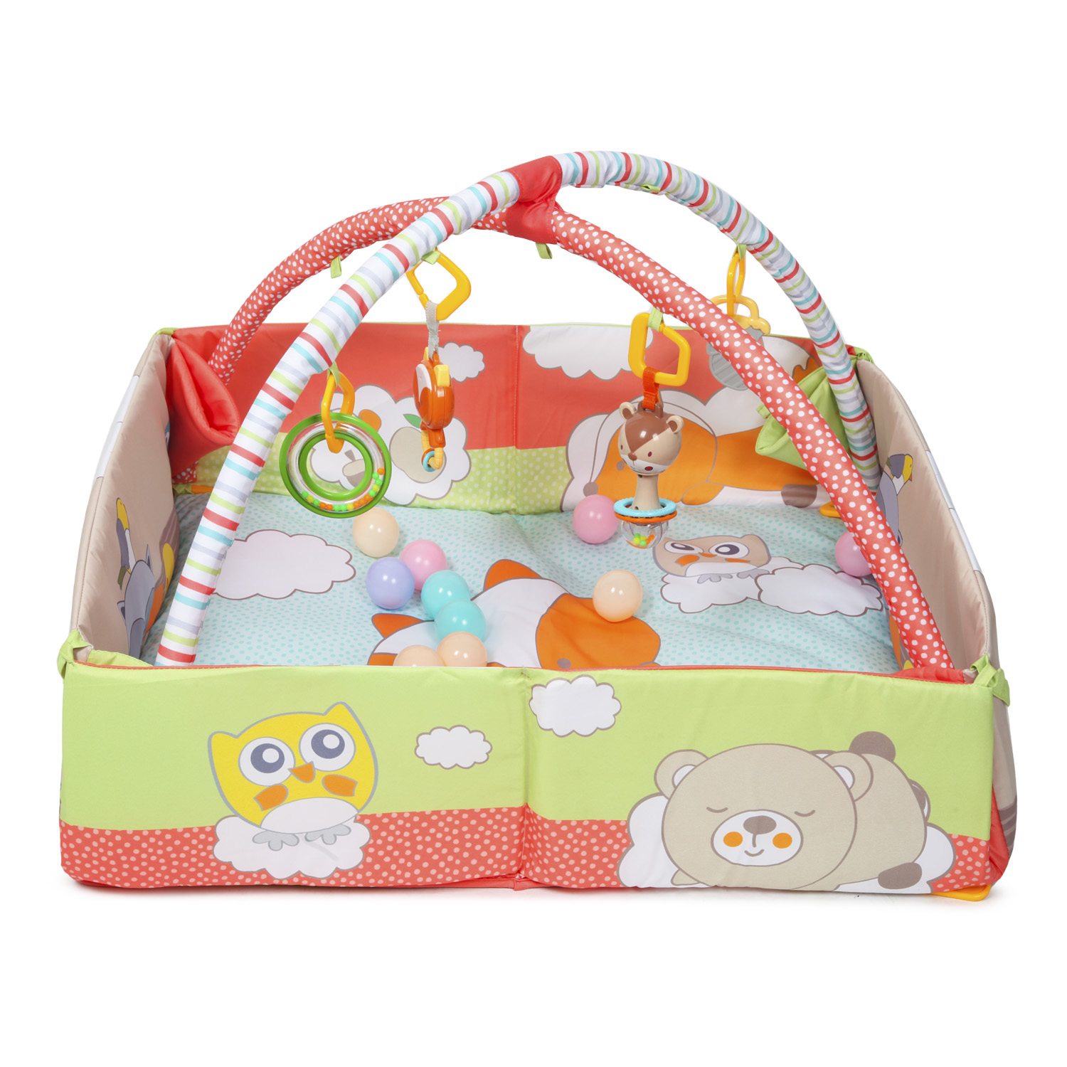 Коврик konig kids с дугами - фото 6