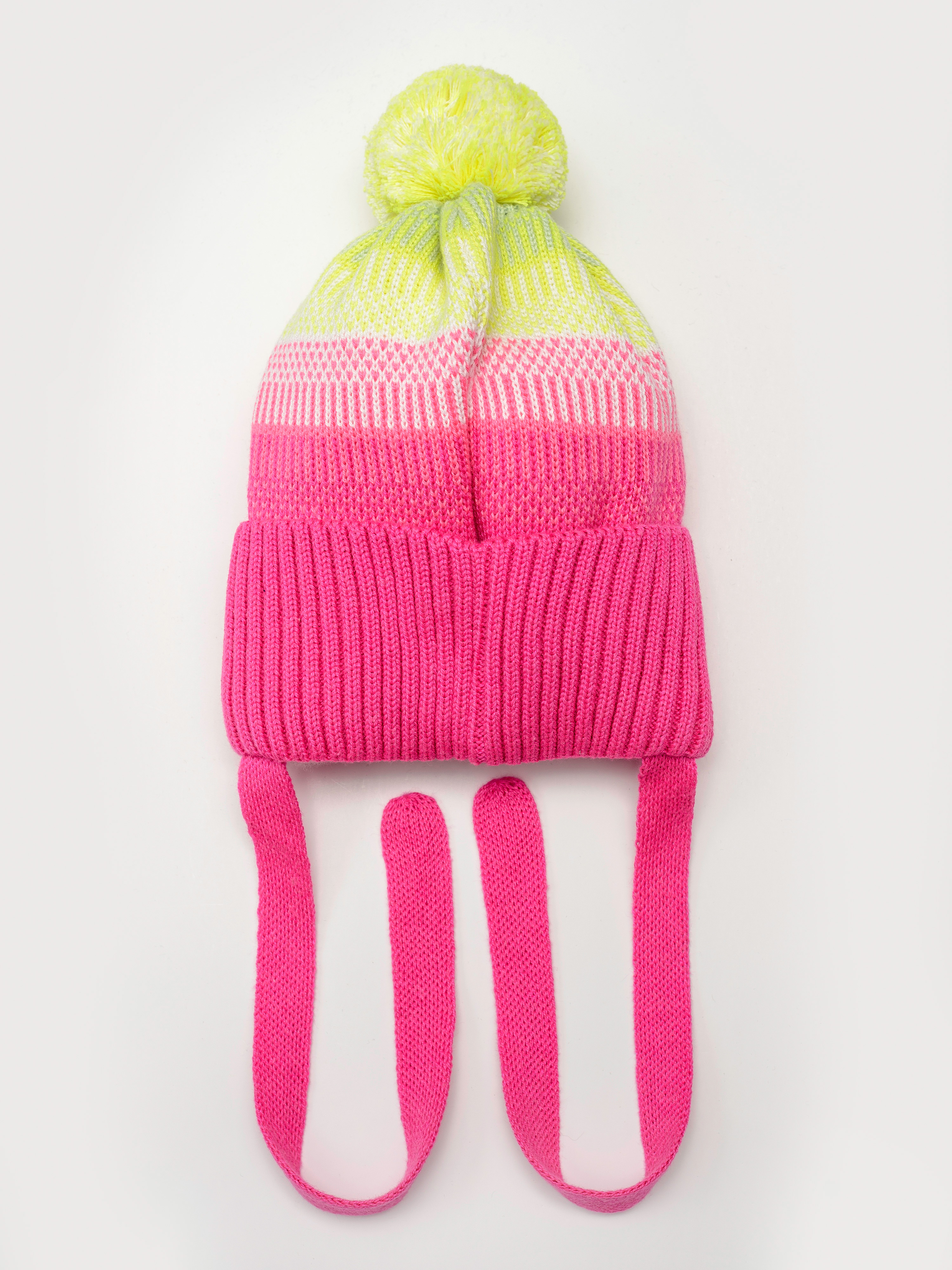 Шапка Artel 01532-22_розовый неон/св.мятный - фото 3
