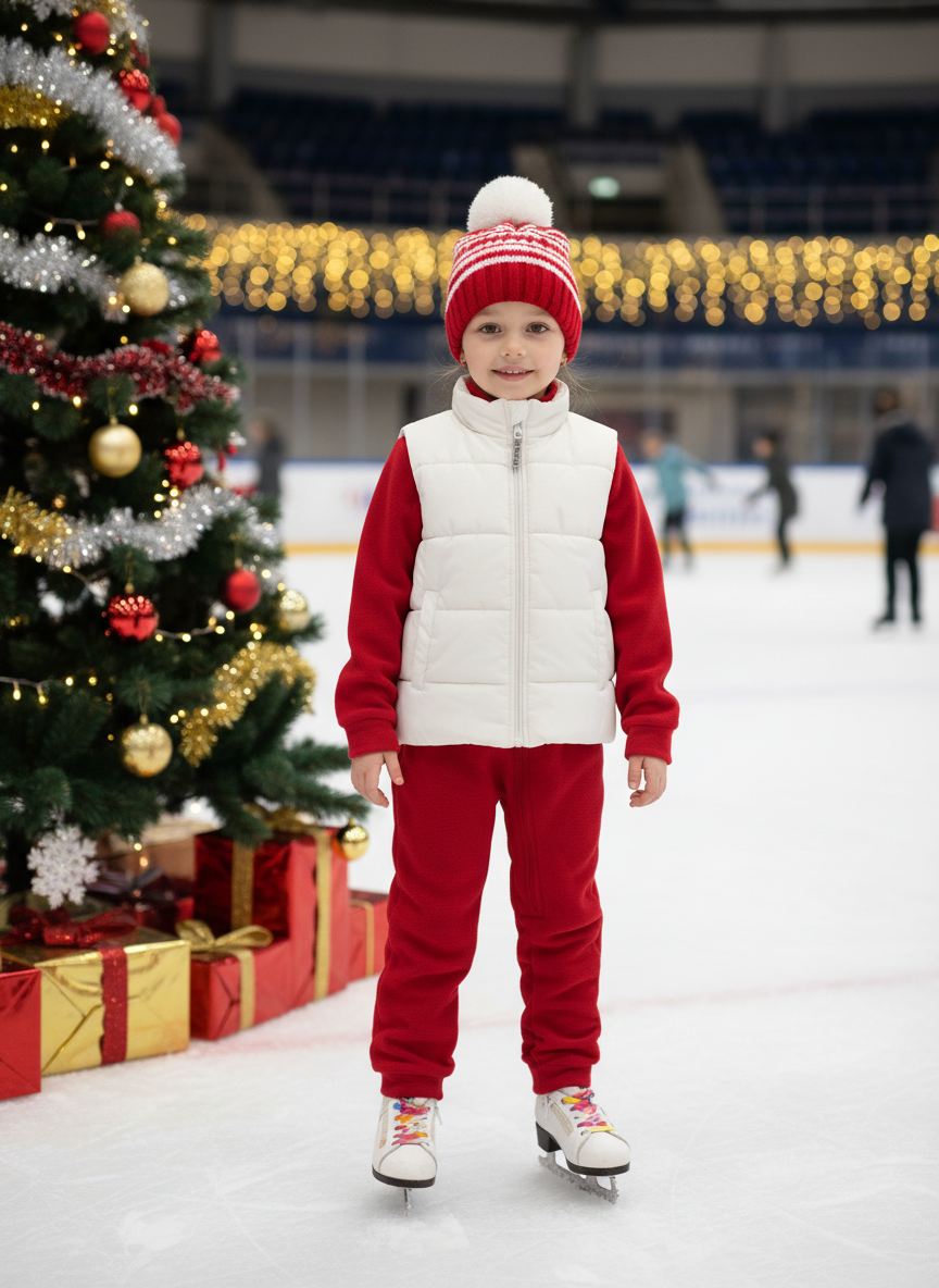 Комбинезон Утенок 286г(ш) красный - фото 4