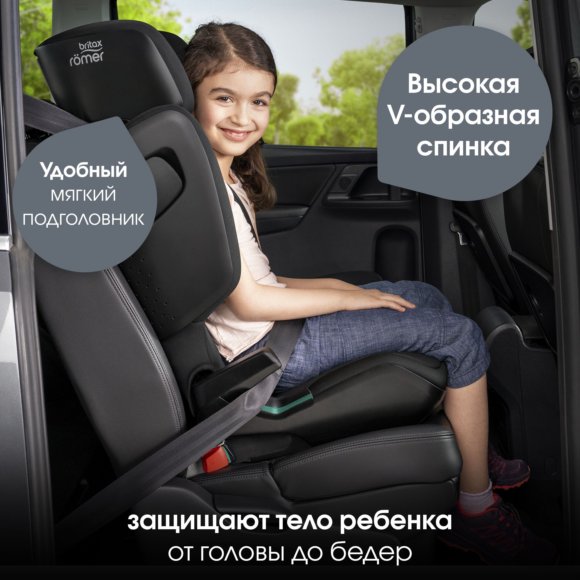 Автокресло Britax Roemer Kidfix PRO M 2/3 (15-36 кг) - фото 6