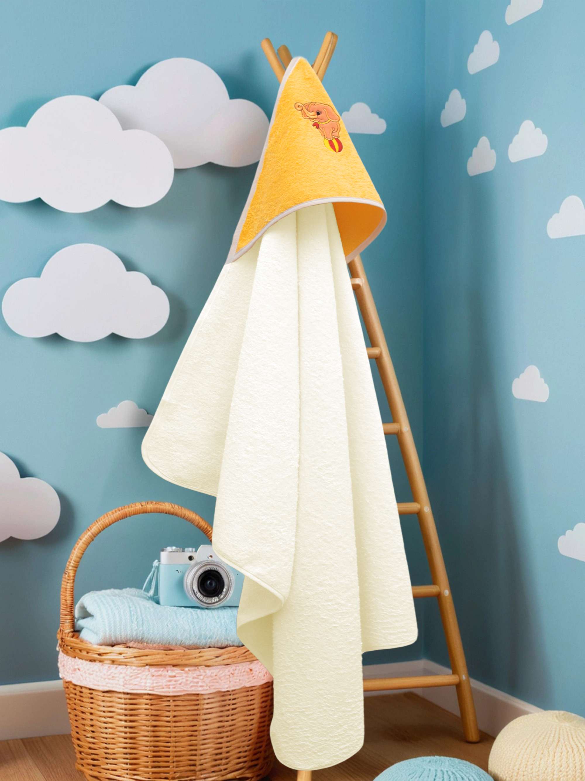 Полотенце уголок Wellness Малыш-01/35_СМ 80 x 100 см 1 шт. - фото 1