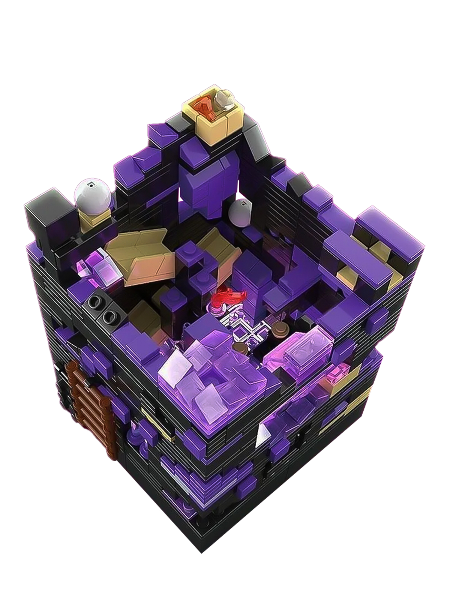 Конструктор Madliani Битва за черную крепость 915 дет. - фото 3