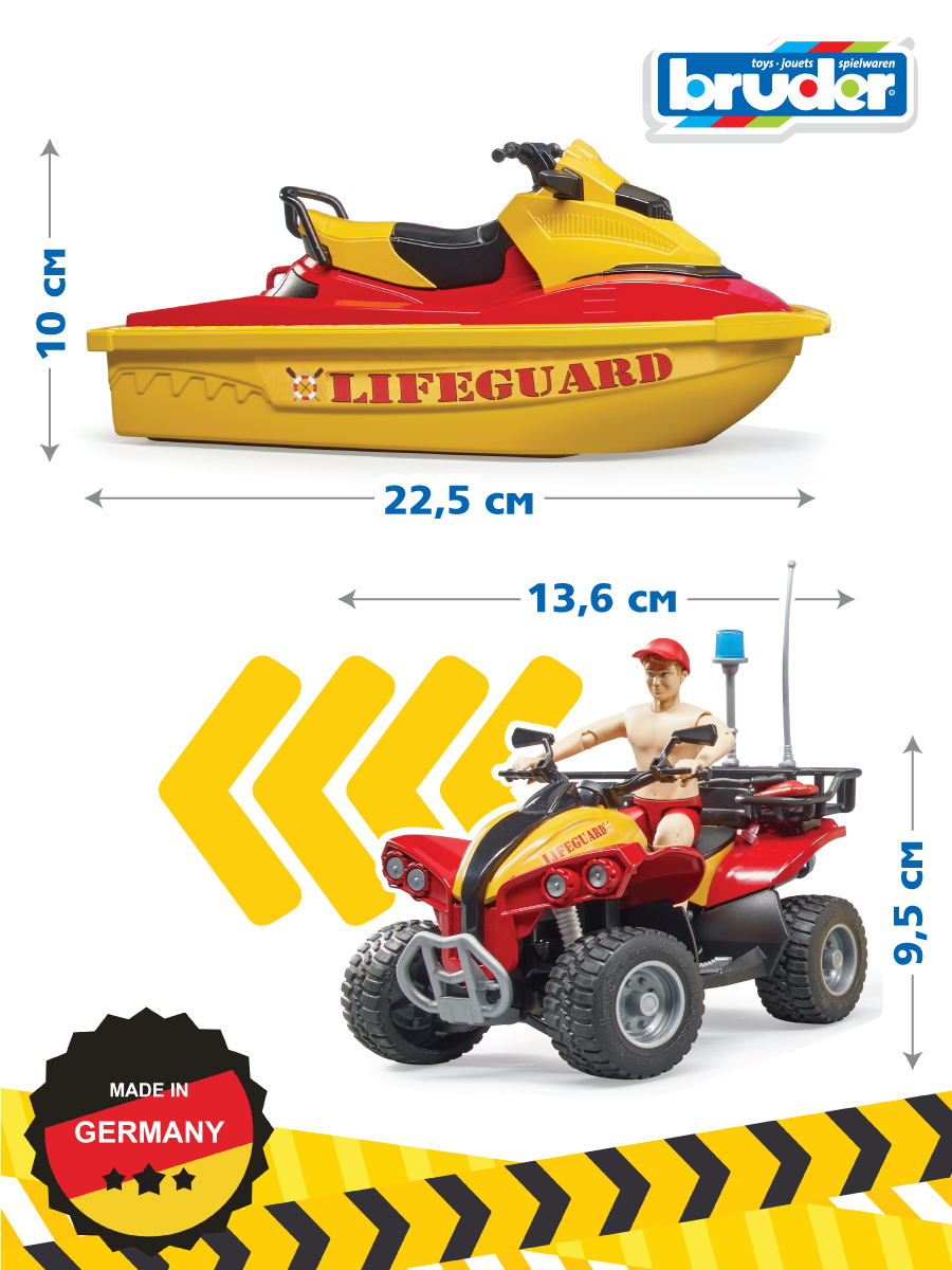 Игровой набор Bruder Спасательная станция - фото 2