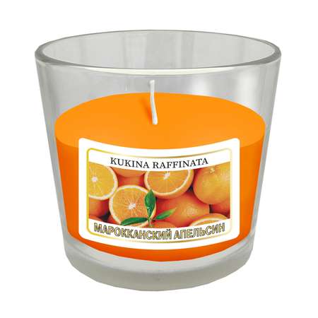 Свеча ароматическая Kukina Raffinata в стакане Ода 250мл в ассортименте
