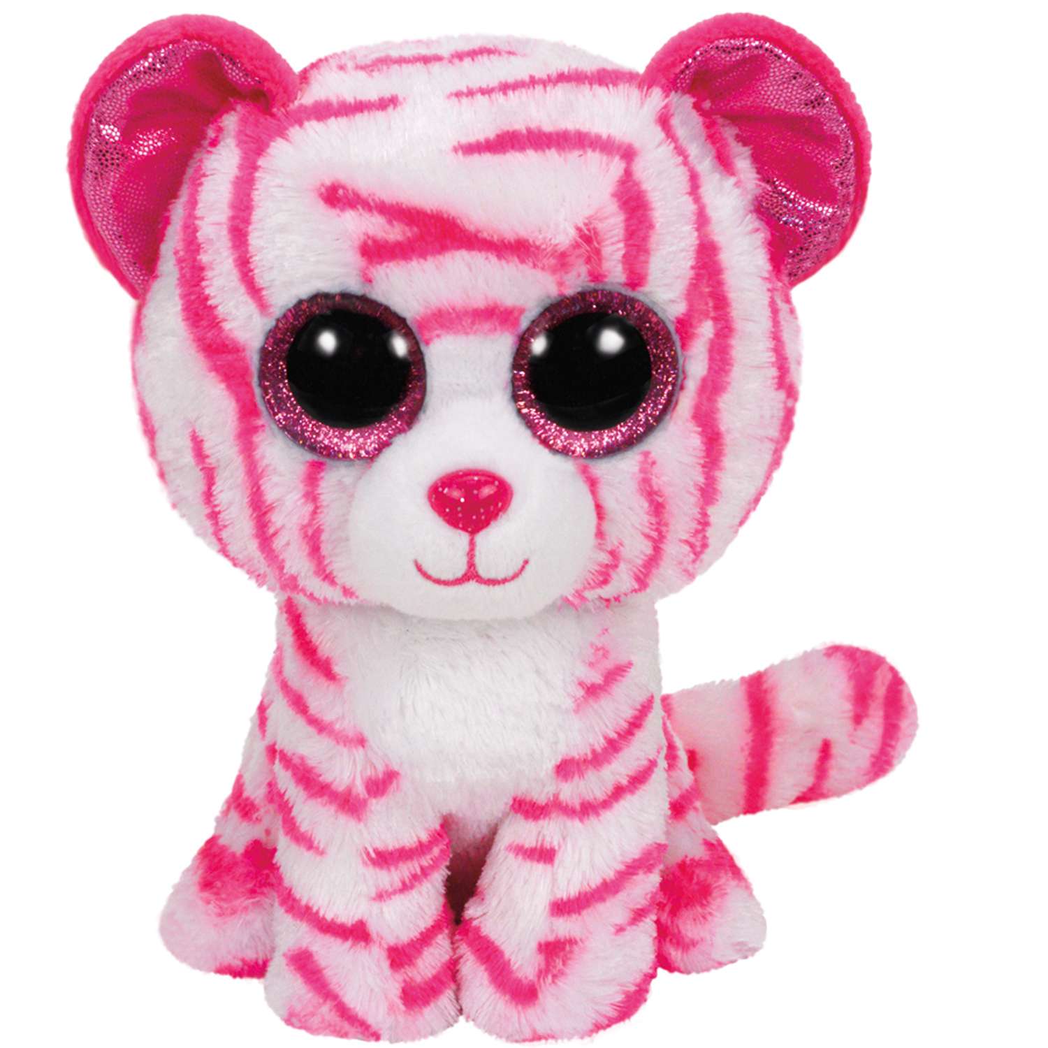 Игрушка мягкая TY Тигр Бело- Розовый 36180 - фото 1