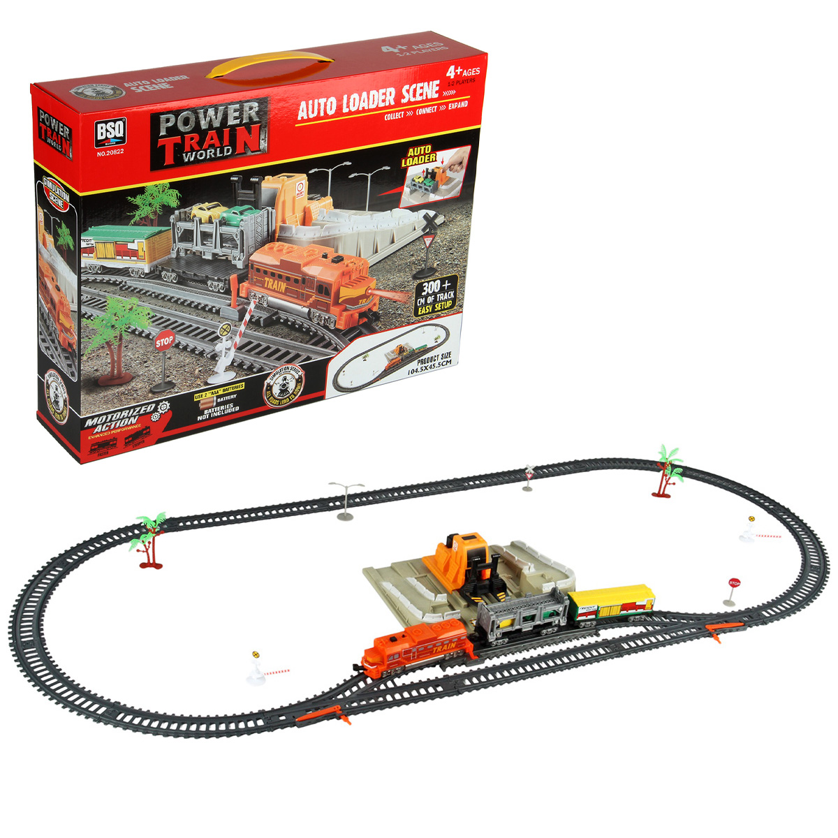 Развивающая железная дорога Veld Co 104 см 136351 - фото 1