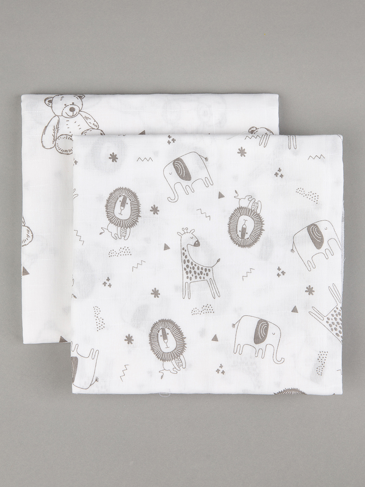 Пелёнка inlovery муслин 130x90 см 2 шт. - фото 24