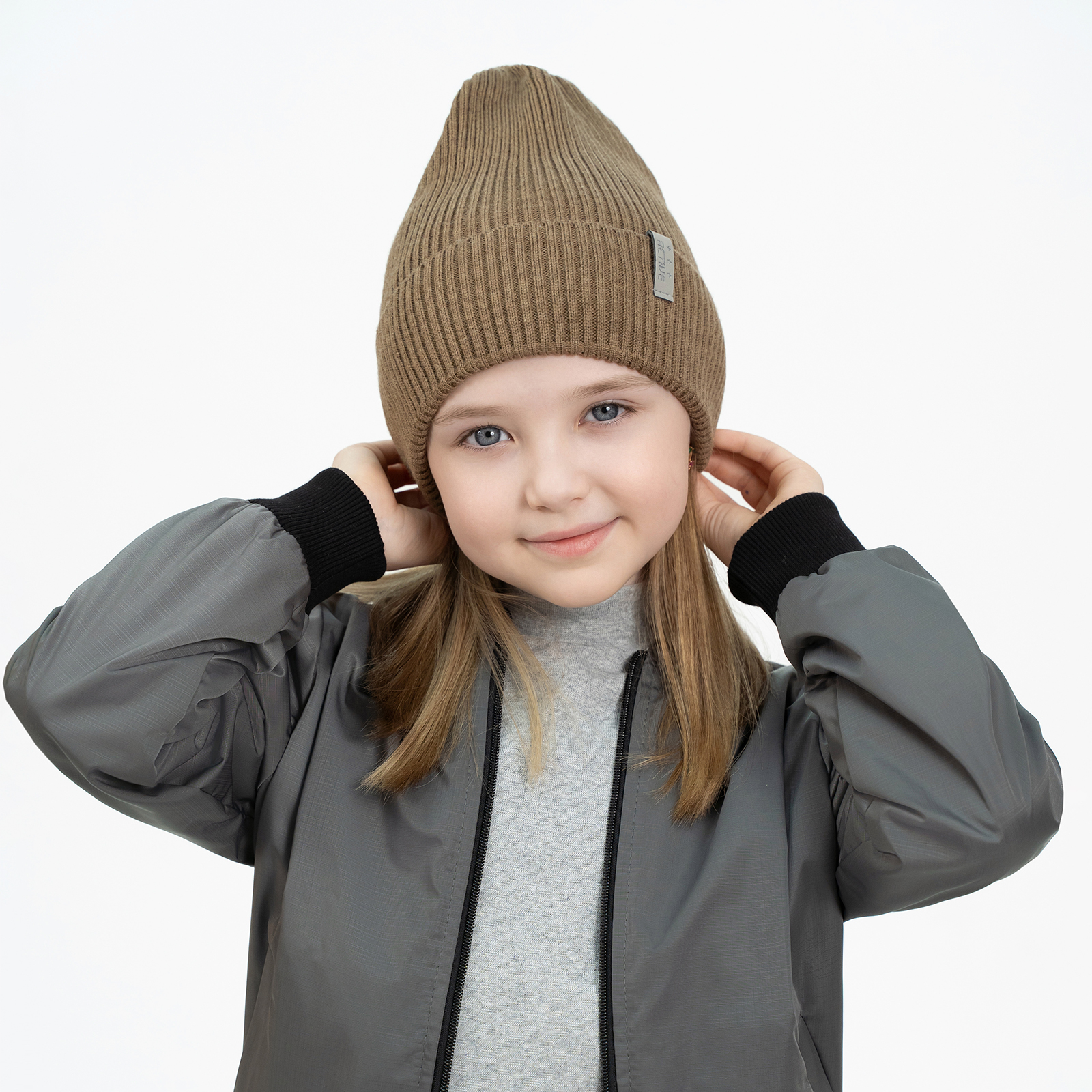 Шапка Arctic kids Ш-102/1 кофе - фото 1