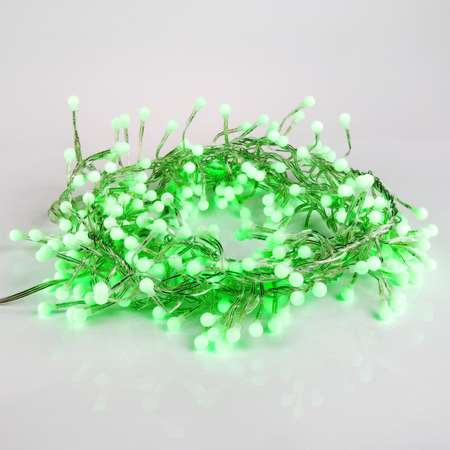 Светодиодная гирлянда NEON-NIGHT Мишура 3 м 8 режимов зеленое свечение 303-604