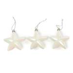 Набор елочных украшений ё Звёзды 3шт