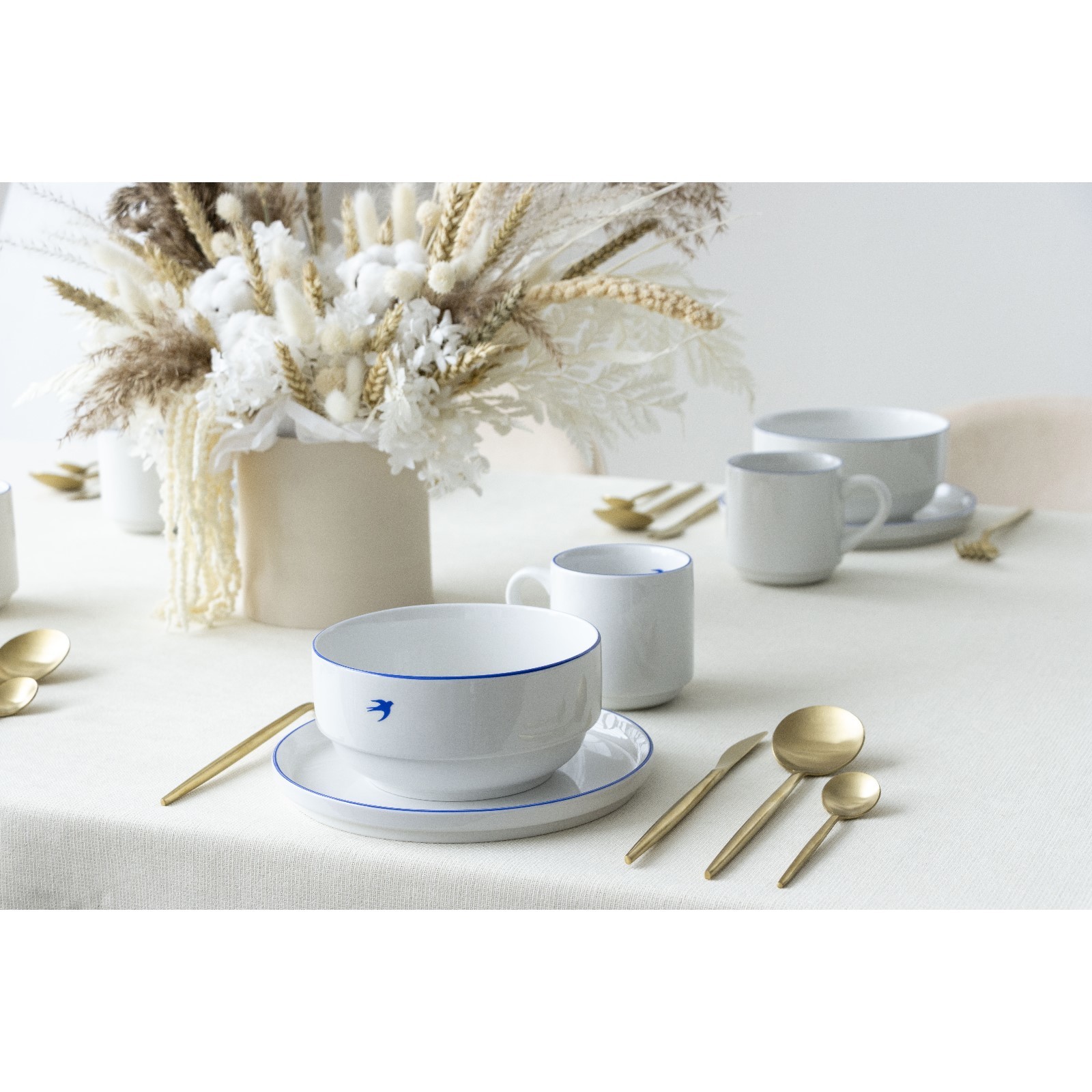 Глубокая тарелка Sima-Land Ласточка 14.6 х 7 5 см - фото 3